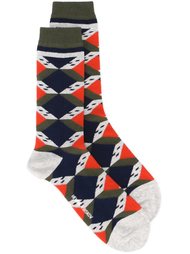 'Scout House' socks Henrik Vibskov