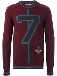 свитер '7' Dolce &amp; Gabbana