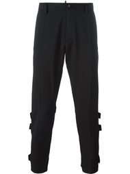 брюки с ремешками Dsquared2