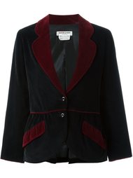 бархатный блейзер  Yves Saint Laurent Vintage