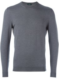свитер с круглым вырезом Zanone