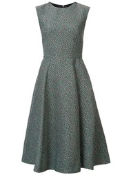 платье в клетку Monique Lhuillier