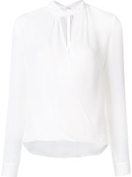 блузка с драпированными деталями  L'agence