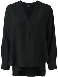 блузка с V-образным вырезом Ps By Paul Smith
