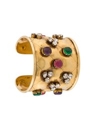 кафф с кристаллами Chanel Vintage