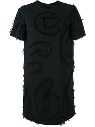 платье с вышивкой Versace