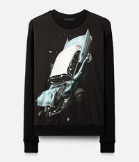 толстовка 'Car Crash' Christopher Kane