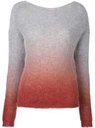 свитер с тонально-градиентным эффектом  Roberto Collina