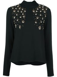 декорированная блузка MSGM