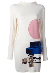 платье с принтом 'living room' MSGM