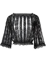 кружевная блузка Red Valentino