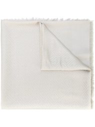 жаккардовый платок с логотипом Fendi