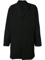 однобортное пальто Yohji Yamamoto