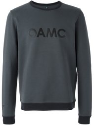 толстовка с круглым вырезом  Oamc