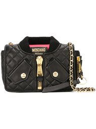стеганая сумка на плечо  Moschino