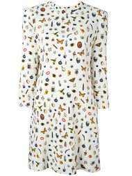 платье с принтом 'Obsession' Alexander McQueen