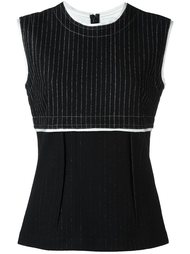 топ в полоску  DKNY