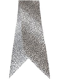 платок с леопардовым принтом Saint Laurent