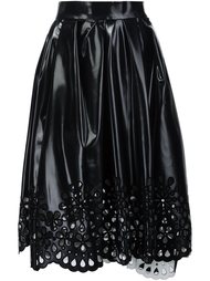 юбка миди с перфорацией Marc Jacobs