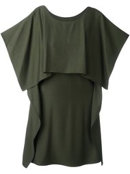 драпированное платье Mm6 Maison Margiela