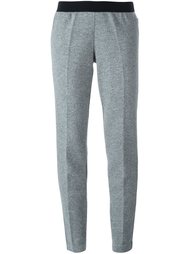 зауженные трикотажные брюки Moncler