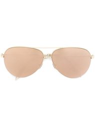 классические солнцезащитные очки-авиаторы Victoria Beckham