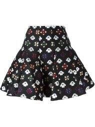 юбка с узором  Red Valentino