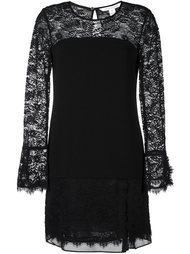 кружевное платье с длинными рукавами Diane Von Furstenberg