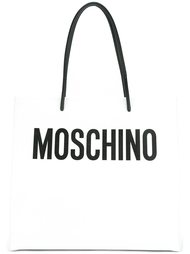 сумка-тоут с логотипом Moschino