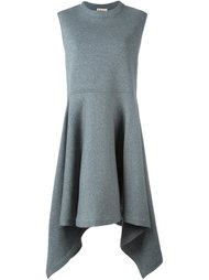 асимметричное платье без рукавов Marni