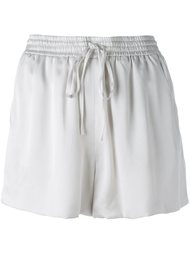 satin drawstring shorts Chloé