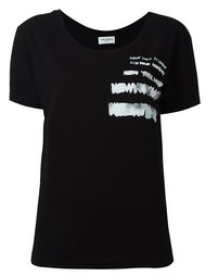 футболка с принтом Saint Laurent