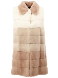 fur gillet  Blancha