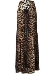 юбка с леопардовым узором Boutique Moschino