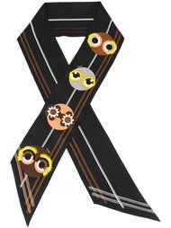 printed wrappy scarf Fendi