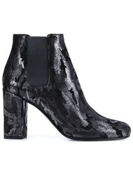 сапоги по щиколотку с камуфляжным принтом Saint Laurent