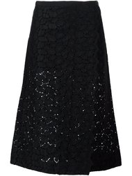 юбка из кружева макраме Sacai