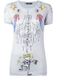 футболка с принтом Wonderland Dolce &amp; Gabbana