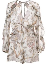 комбинезон 'Karmic Floral Flounce' Zimmermann