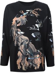 толстовка с принтом Mm6 Maison Margiela