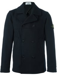 двубортное пальто  Stone Island