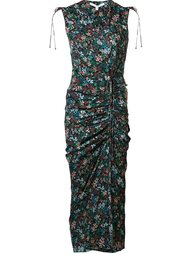 платье 'Teagan' с цветочным принтом  Veronica Beard