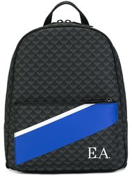 рюкзак дизайна колор-блок Emporio Armani