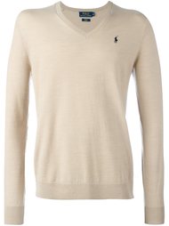 джемпер с V-образным вырезом Polo Ralph Lauren