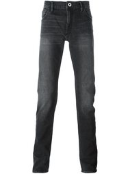 выбеленные джинсы  Emporio Armani