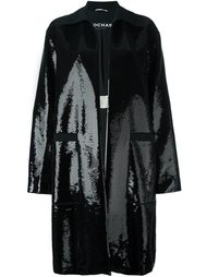 пальто с пайетками Rochas