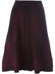 юбка А-силуэта с цветочным принтом Etro