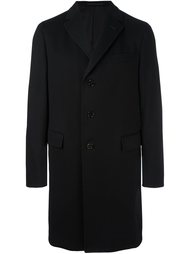 однобортное пальто Z Zegna