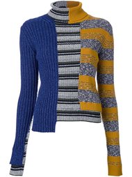 свитер в стиле пэчворк Maison Margiela