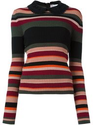 джемпер в полоску Red Valentino